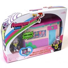 Set jucarii - Powerpuff Girls, Mojo Jojo jaf la magazinul de bijuterii