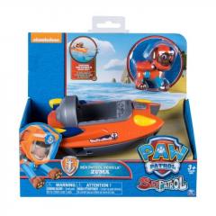 Set figurine Sea Patrol, Zuma cu barcuta