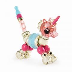 Set 3 bratari Twisty Petz - Unicorn, catel si animalut surpriza