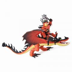 Set figurine - How to train your dragon - Hookfang si Viking Snotlout