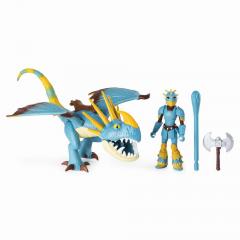 Set figurine - How to train your dragon - Stormfly si Viking Astrid