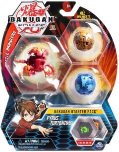 Figurine Bakugan Starter Pack - Pyrus Turtonium