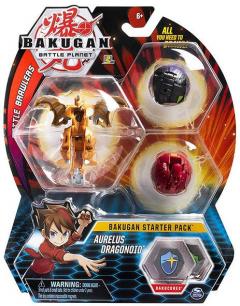 Figurine Bakugan Starter Pack - Aurelus Dragonoid