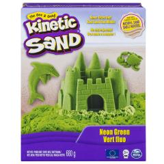 Kinetic Sand Deluxe - Neon, verde , 680 g