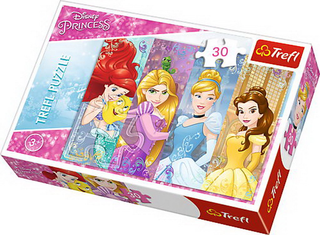 Puzzle 30 piese - Frumoasele Printese - Trefl
