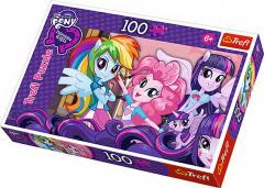Puzzle 100 piese - Fetele Equestria