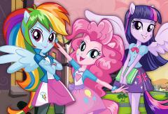 Puzzle 100 piese - Fetele Equestria