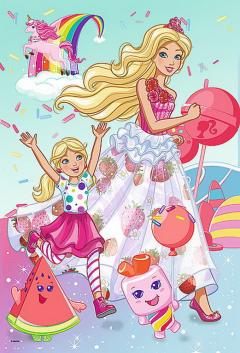Puzzle 100 piese - Lumea lui Barbie