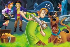 Puzzle 100 piese - La vanatoare de fantome cu Scooby-Doo