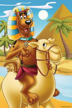 Puzzle 24 piese maxi - Scooby-Doo in Egipt