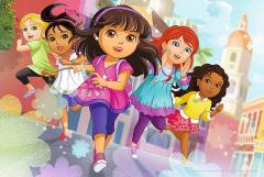 Puzzle 24 piese maxi - Dora alearga