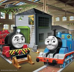 Puzzle 3in1 - Thomas intra in actiune