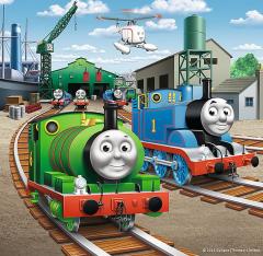 Puzzle 3in1 - Thomas intra in actiune