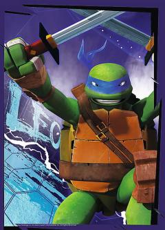 Puzzle 4in1 - Testoasele Ninja