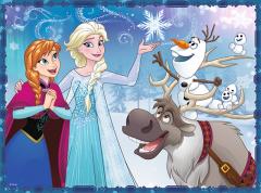 Set 2 puzzle - Frozen Elsa si Anna 2 x puzzle + Memos