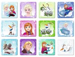 Set 2 puzzle - Frozen Elsa si Anna 2 x puzzle + Memos