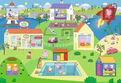 Puzzle Flip Flap Peppa Pig, 36 piese