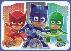 Puzzle 4 in 1, Eroi in pijama