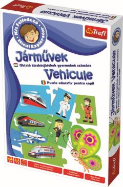 Joc educativ Micul explorator, Vehicule