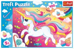 Puzzle Frumosul unicorn