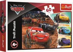 Puzzle Fulger Mcqueen cu prietenii