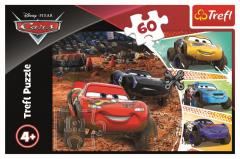 Puzzle Fulger Mcqueen cu prietenii