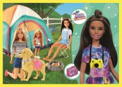 Puzzle 4 in 1, Lumea lui Barbie