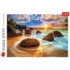 Puzzle 1000 piese - Plaja Samudra - India