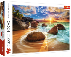 Puzzle 1000 piese - Plaja Samudra - India
