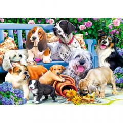 Puzzle Caini in Gradina