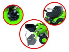 Tractor cu pedale - Big Jim cu remorca si cupa