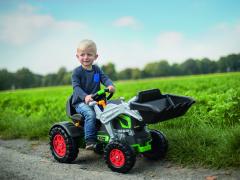 Tractor cu pedale - Jim Turbo cu incarcator si volan interactiv