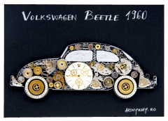 Tablou - Art my Cars - Volkswagen Beetle 1960