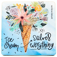 Suport pahar - Ice Cream