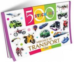500 stickere - Mijloace de transport