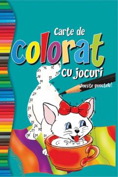 Carte de colorat cu jocuri