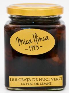 Dulceata de nuci verzi la foc de lemne