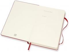 Agenda 2021 - Moleskine 12-Month Daily Notebook Planner - Scarlet Red, Hardcover Large