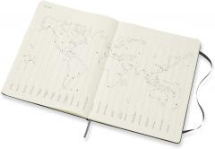 Agenda 2021 - Moleskine 12-Month Weekly Notebook Planner - Black, Hardcover XL