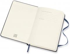Agenda 2021 - Moleskine 12-Month Weekly Notebook Planner - Sapphire Blue, Hardcover Pocket