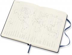 Agenda 2021 - Moleskine 12-Month Weekly Notebook Planner - Sapphire Blue, Hardcover Pocket