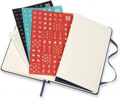 Agenda 2021 - Moleskine 12-Month Weekly Notebook Planner - Sapphire Blue, Hardcover Pocket