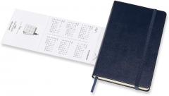 Agenda 2021 - Moleskine 12-Month Weekly Notebook Planner - Sapphire Blue, Hardcover Pocket