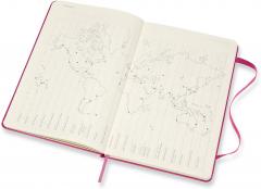 Agenda 2021 - Moleskine 12-Month Weekly Notebook Planner - Bougainvillea Pink, Hardcover Large