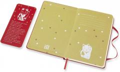 Agenda 2021 - Moleskine 12-Month Weekly Notebook Planner - Maneki-Neko - Red, Hardcover Pocket