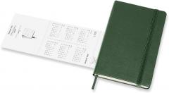 Agenda 2021 - Moleskine 12-Month Weekly Notebook Planner - Myrtle Green, Hardcover Pocket