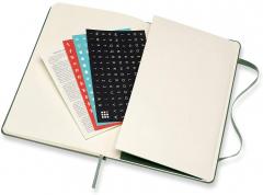 Agenda 2021 - Moleskine 12-Month Weekly Notebook Planner - Myrtle Green, Hardcover Large