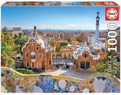 Puzzle 1000 piese - Barcelona View from Park Guell