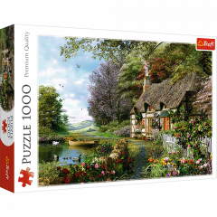 Puzzle 1000 piese - Charming nook