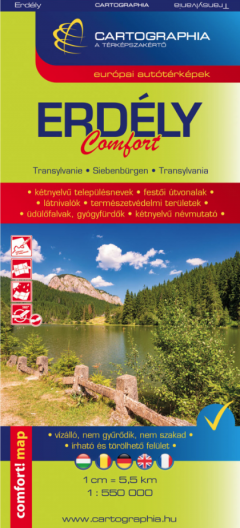 Transilvania - Harta Comfort